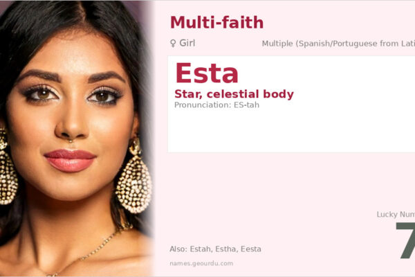 Esta Name Meaning — Origin, Gender & Details (2025)