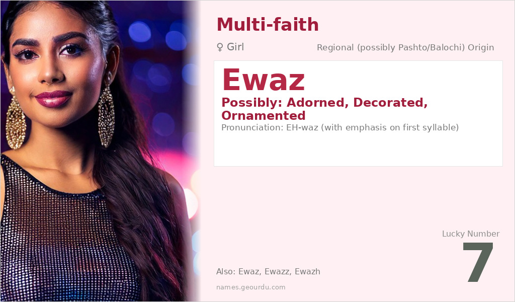 Ewaz Name Meaning and Details