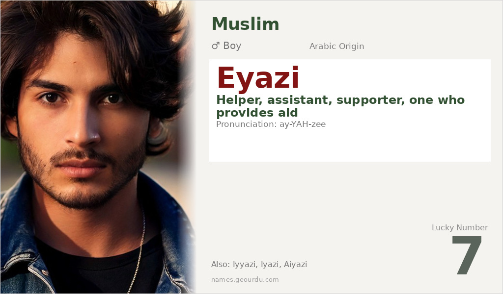Eyazi Name Meaning and Details