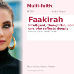 Faakirah Name Meaning and Details