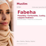 Fabeha Name Meaning and Details