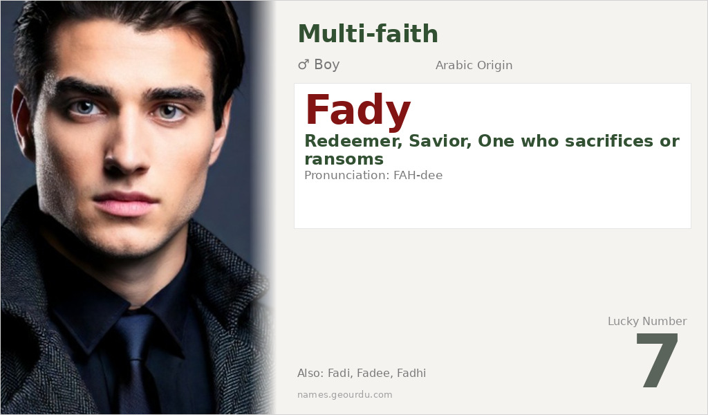 Fady Name Meaning and Details