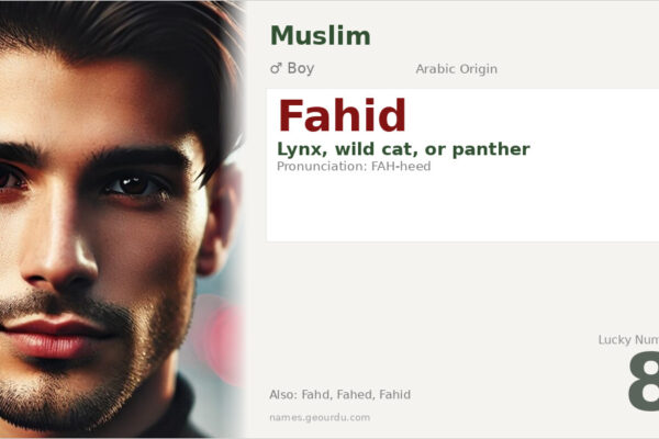 Fahid Name Meaning — Arabic Origin, Boy & Details (2025)