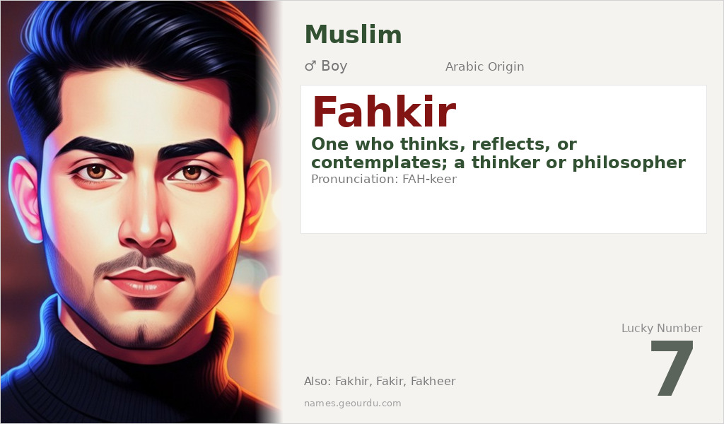 Fahkir Name Meaning and Details