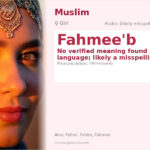 Fahmee'b Name Meaning and Details