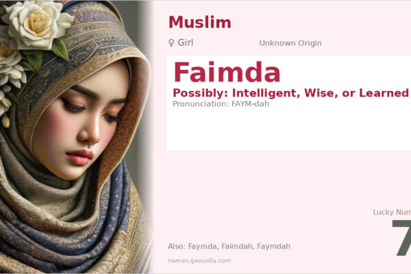 Faimda Name Meaning — Origin, Gender & Details (2025)