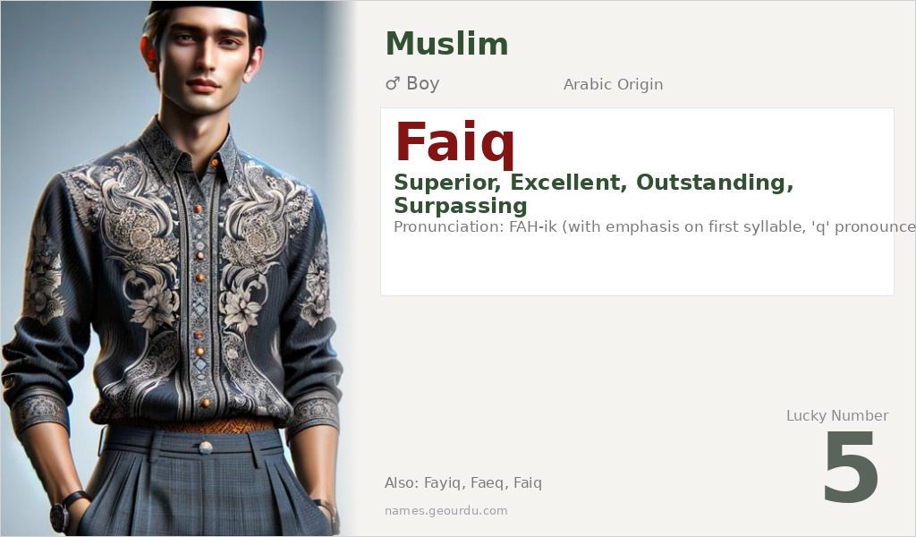 Faiq Name Meaning and Details