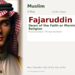 Fajaruddin Name Meaning and Details