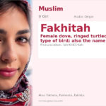 Fakhitah Name Meaning and Details