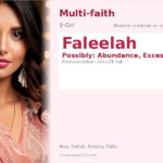Faleelah Name Meaning and Details