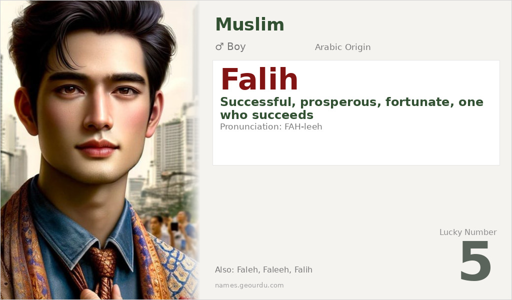 Falih Name Meaning and Details