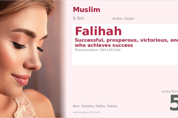 Falihah Name Meaning — Arabic Origin, Girl Name & Details (2025)