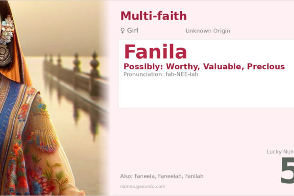 Fanila Name Meaning — Origin, Gender & Details (2025)