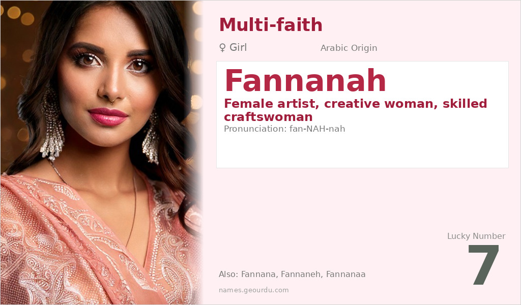 Fannanah Name Meaning and Details