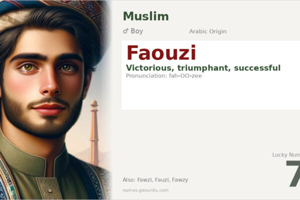 Faouzi Name Meaning — Arabic Origin, Boy Name & Details (2025)