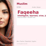 Faqeeha Name Meaning and Details