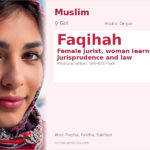 Faqihah Name Meaning and Details