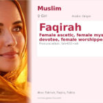 Faqirah Name Meaning and Details