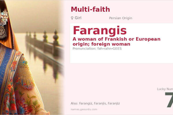 Farangis Name Meaning — Persian Origin, Girl Name & History (2025)