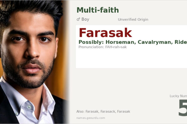 Farasak Name Meaning — Origin, Gender & Details (2025)
