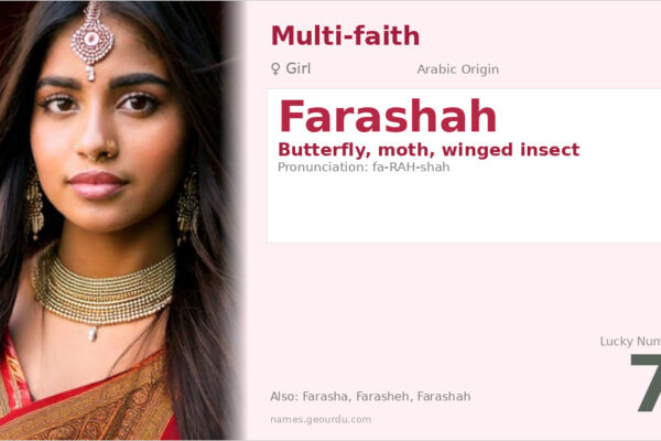 Farashah Name Meaning — Arabic Origin, Girl’s Name & Details (2025)