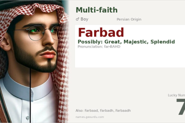 Farbad Name Meaning — Origin, Gender & Details (2025)