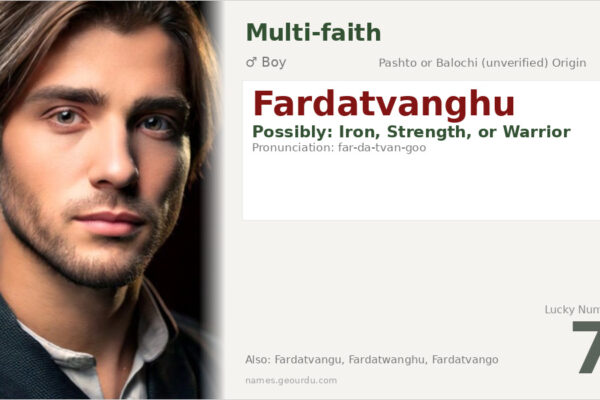 Fardatvanghu Name Meaning — Origin, Gender & Details (2025)