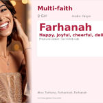 Farhanah Name Meaning and Details