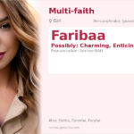Faribaa Name Meaning and Details