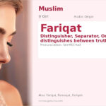 Fariqat Name Meaning and Details