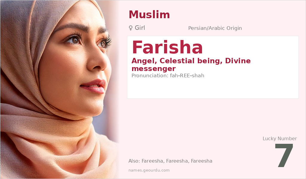 Farisha Name Meaning and Details