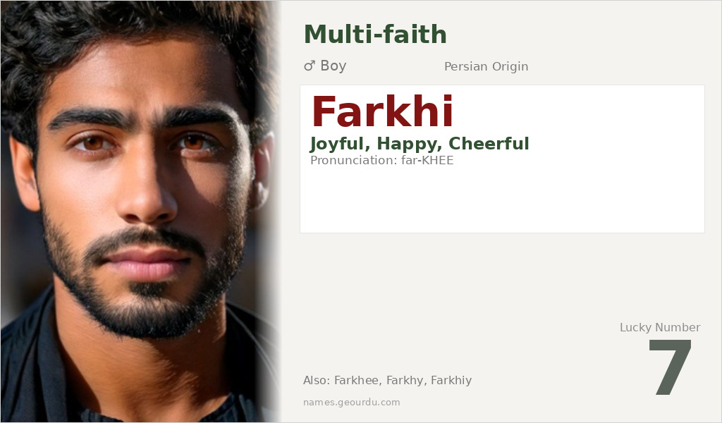 Farkhi Name Meaning and Details
