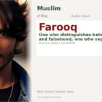 Farooq Name Meaning and Details