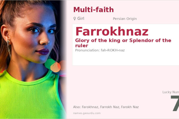 Farrokhnaz Meaning — Persian Origin, Girl Name & Details (2025)