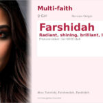 Farshidah Name Meaning and Details