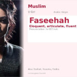 Faseehah Name Meaning and Details
