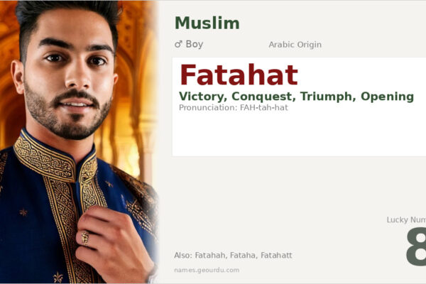 Fatahat Name Meaning — Arabic Origin, Boy’s Name & Islamic Significance (2025)