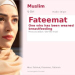 Fateemat Name Meaning and Details