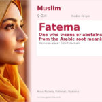 Fatema Name Meaning and Details
