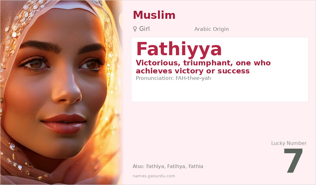 Fathiyya Name Meaning and Details