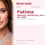 Fatima Name Meaning and Details