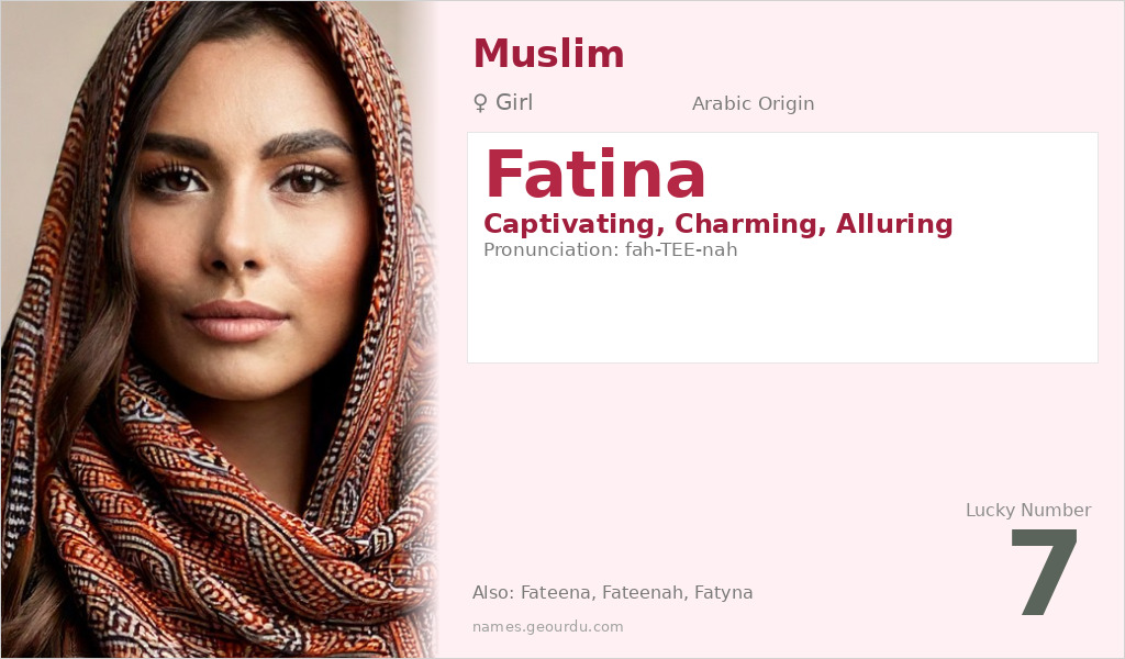Fatina Name Meaning and Details