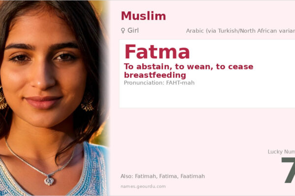 Fatma Name Meaning and Details
