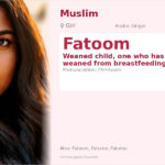 Fatoom Name Meaning and Details