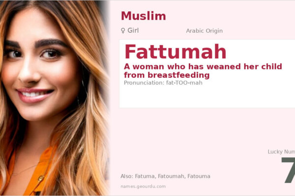 Fattumah Name Meaning — Arabic Origin, Girl’s Name & Details (2025)