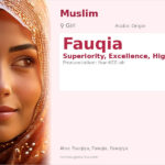Fauqia Name Meaning and Details
