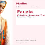 Fauzia Name Meaning and Details