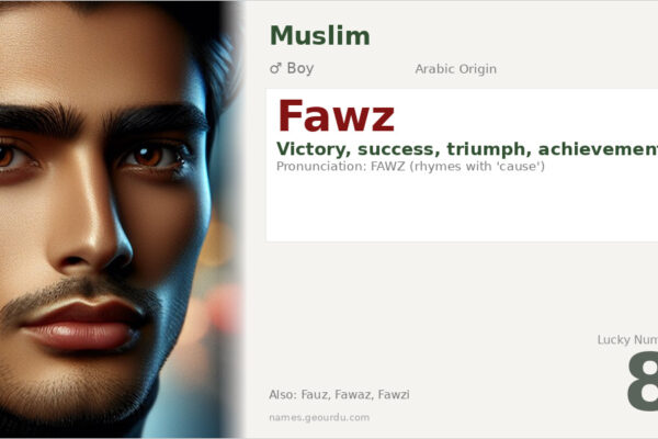 Fawz Name Meaning — Arabic Origin, Boy’s Name & Details (2025)