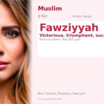 Fawziyyah Name Meaning and Details