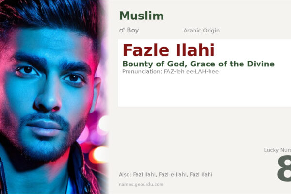 Fazle Ilahi Meaning — Origin, Gender & Details (2025)